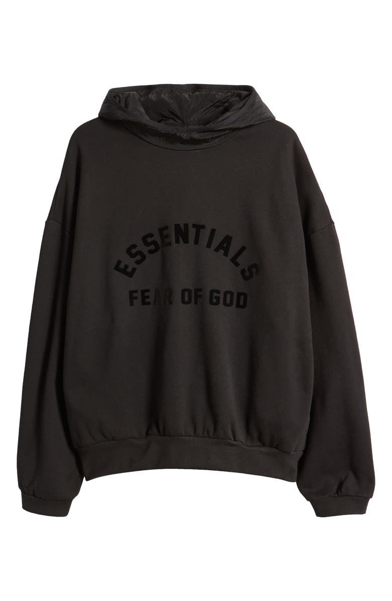 Fear of God Essentials Oversize Fleece Hoodie, Alternate, color,