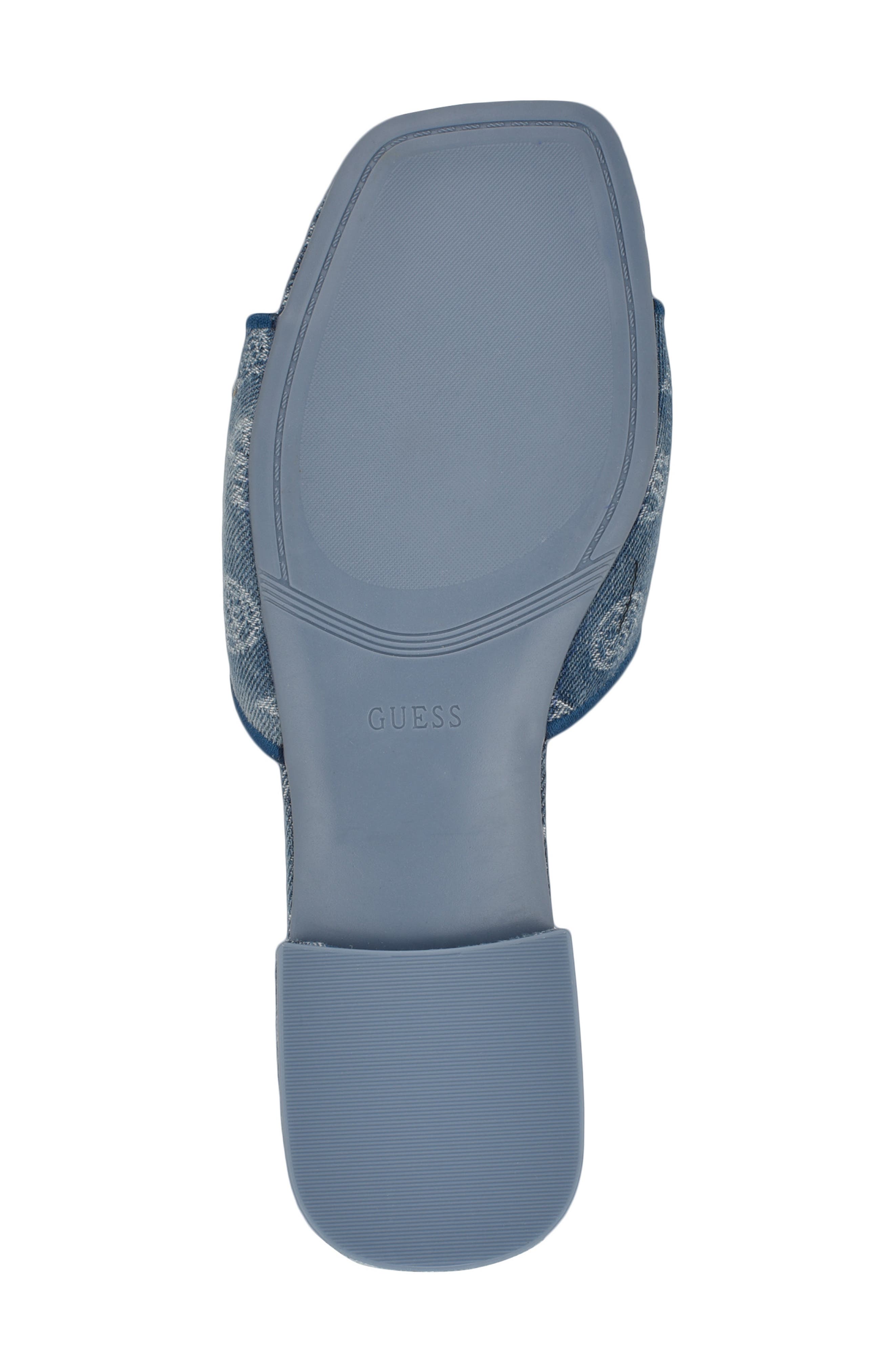 GUESS Tarishae Slide Sandal, Alternate, color, Medium Blue