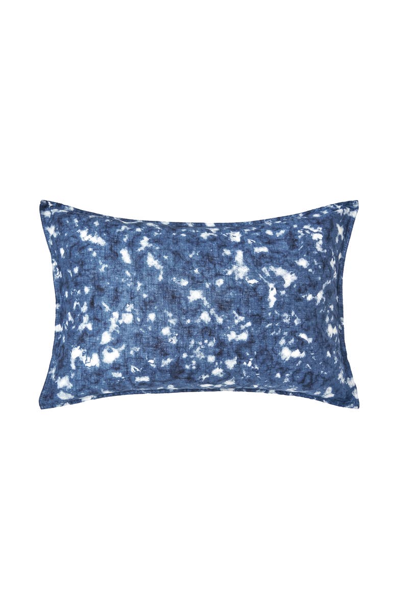 ELISABETH YORK Shaleena Navy King Sham, Main, color, Blue