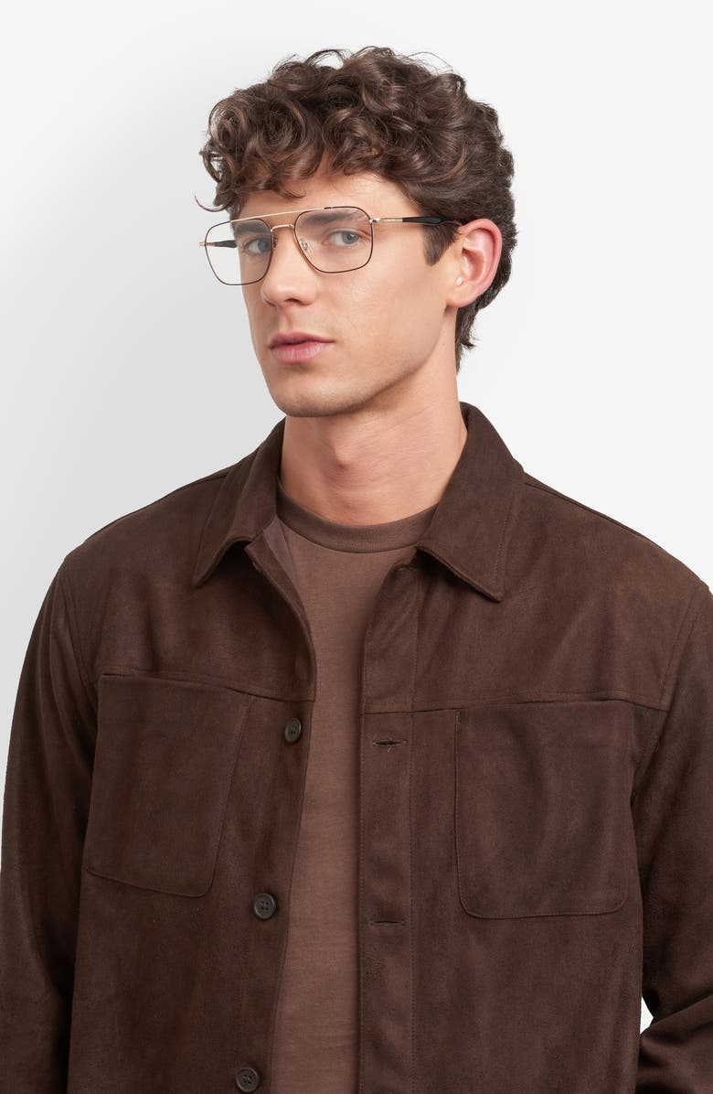 Carrera Eyewear 55mm Square Optical Glasses, Alternate, color, 