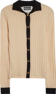 EENK Spread Collar Cardigan