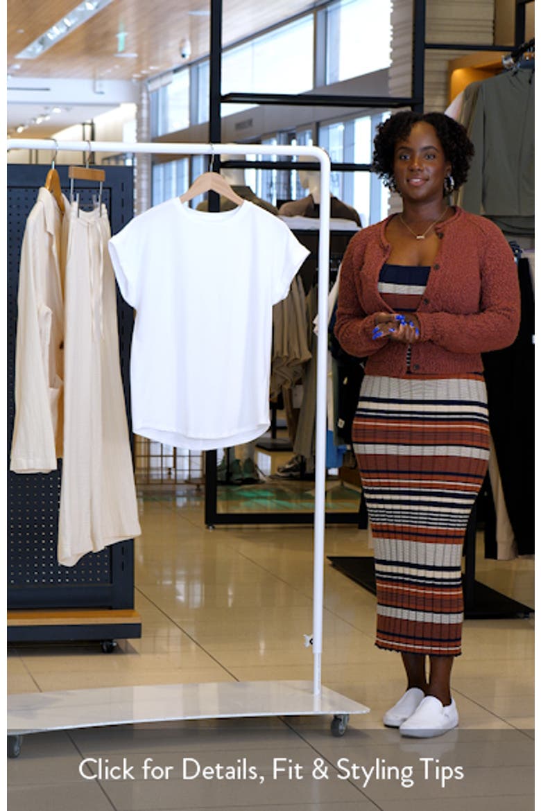 Cuff Sleeve T-Shirt video