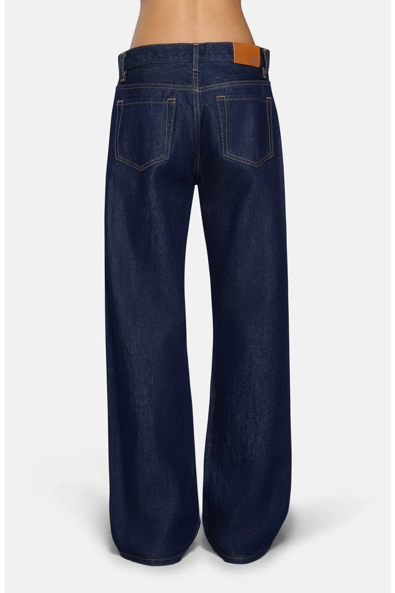 Mid Rise Baggy Wide Leg Jeans, Alternate, color, HAVANA NIGHT