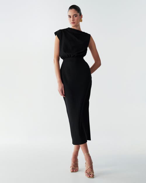 BWLDR Alias Midi Dress in Black  product