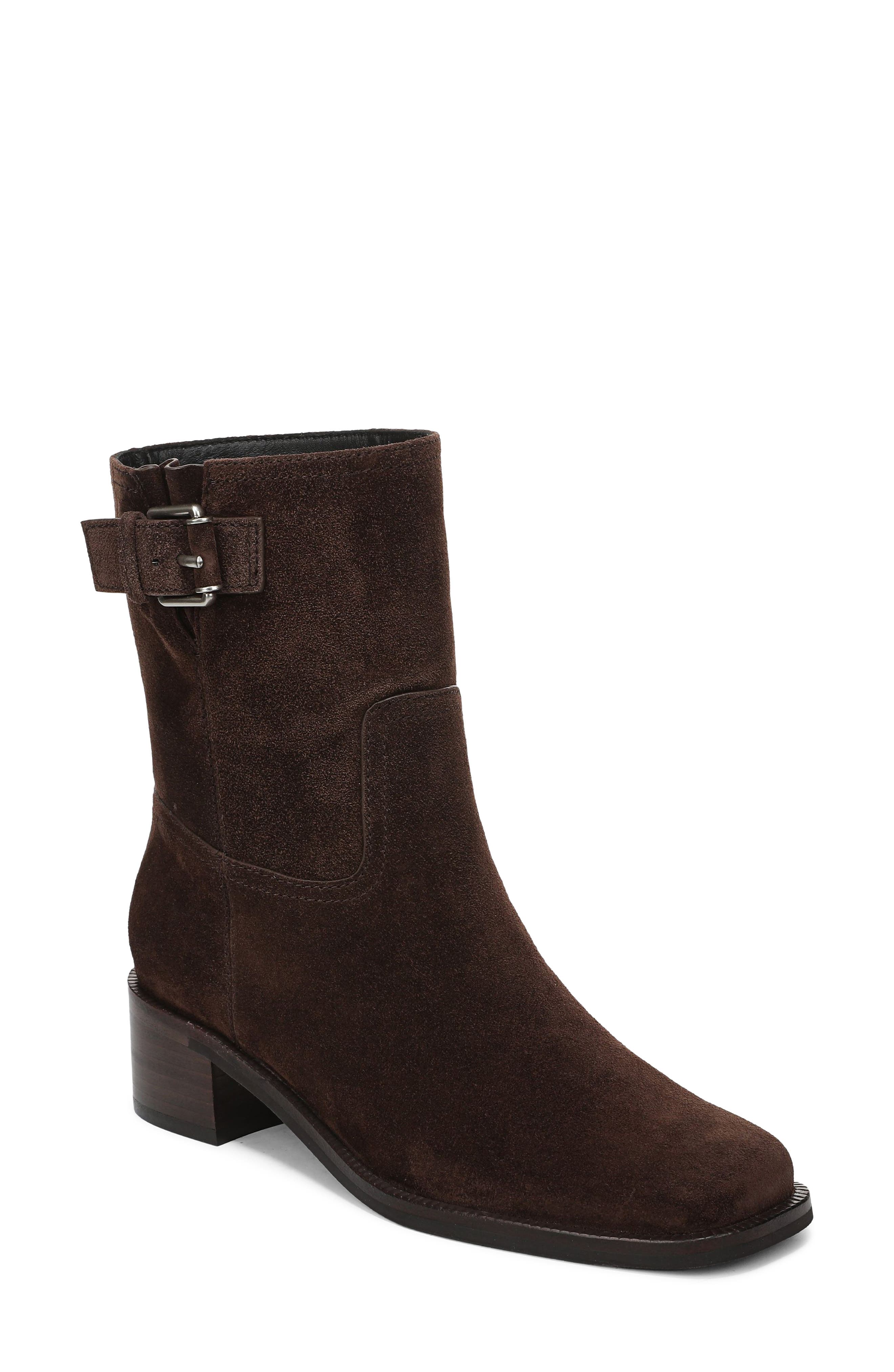 London Leather Bootie, Main, color, CACAO BROWN