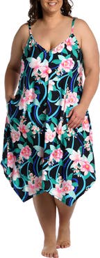 La Blanca Nightfall Cover-Up Scarf Dress