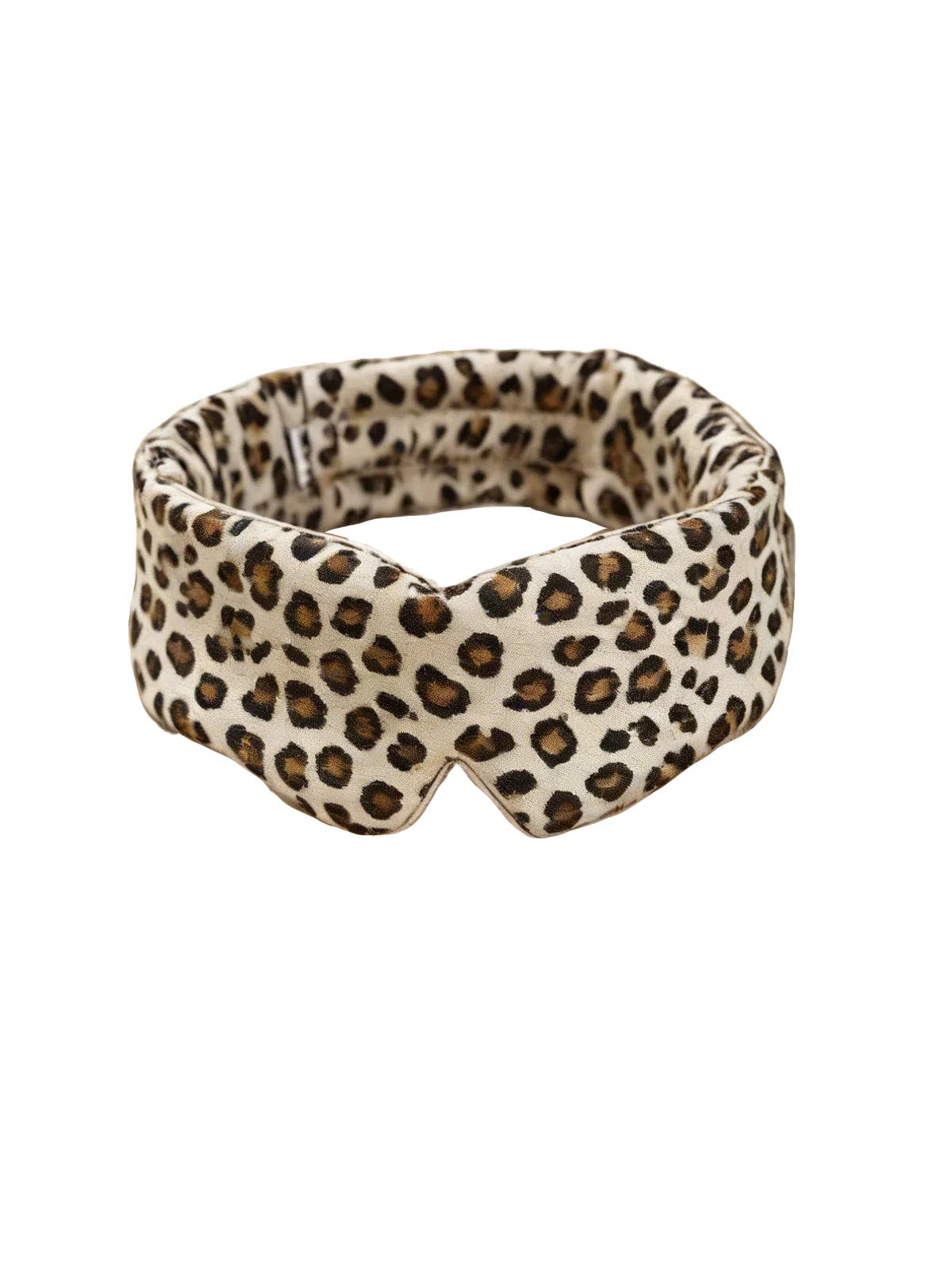 Silksilky Elegant One Piece Silk Sleep Eye Mask In Brown