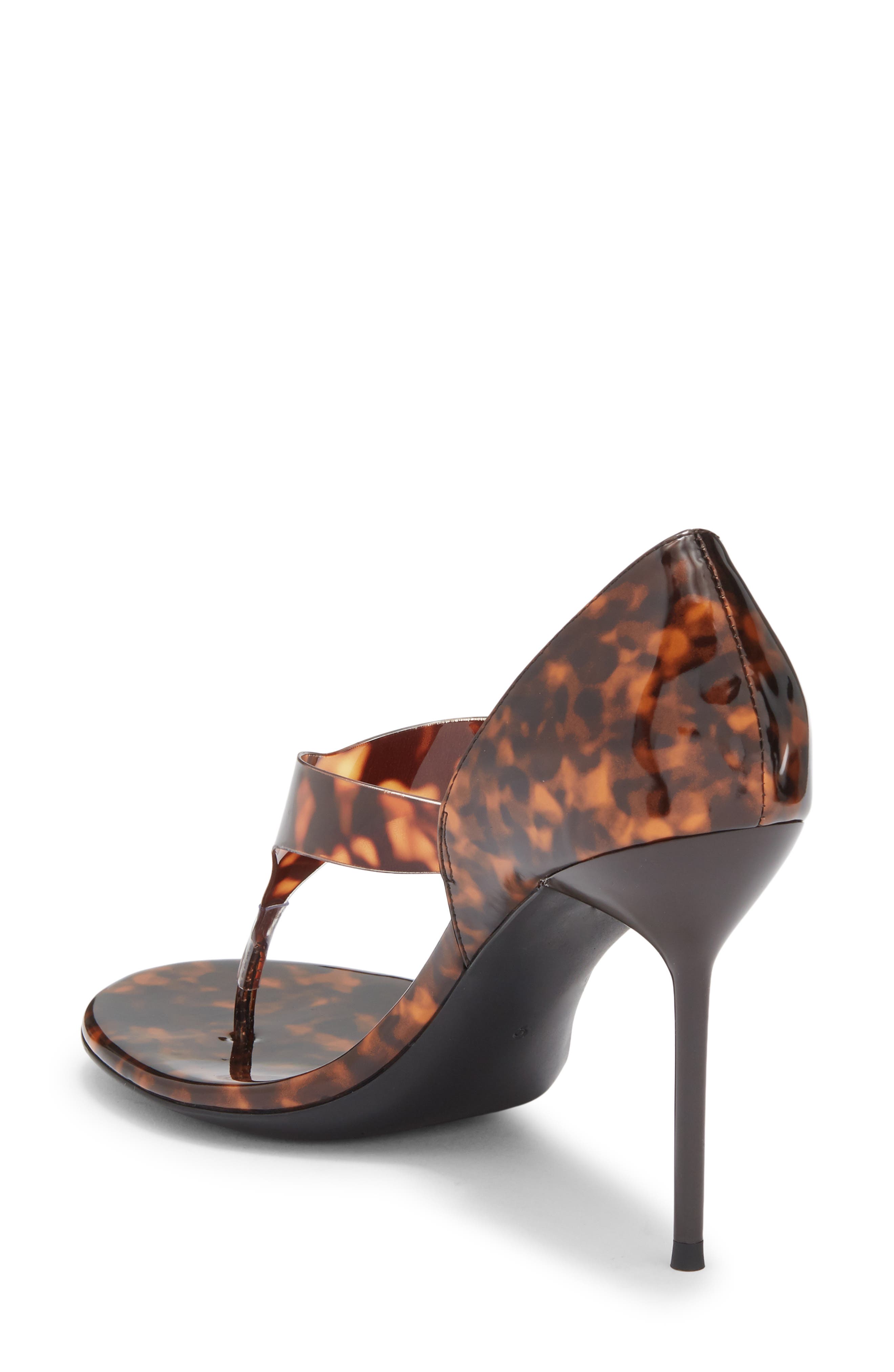 Jeffrey Campbell Rhian Stiletto Sandal, Alternate, color, Tortoise