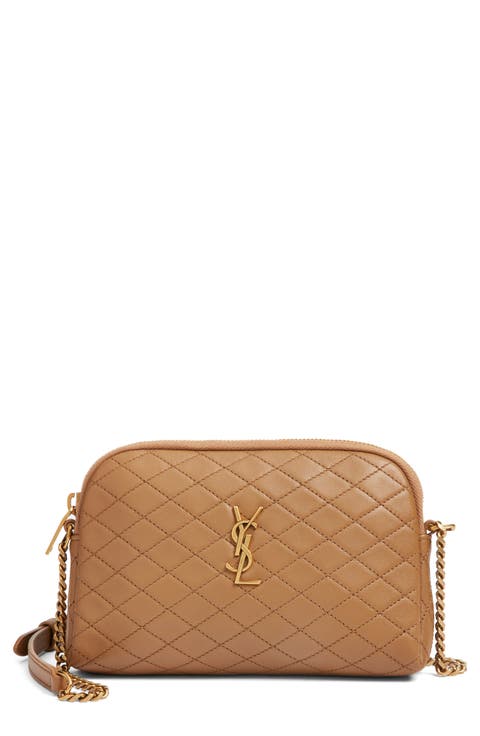 Gaby Quilted Leather Crossbody Pouch