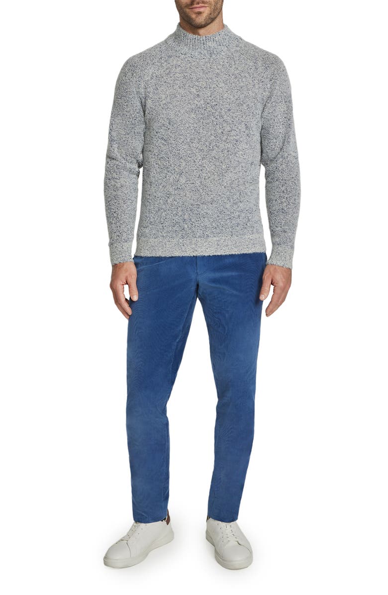 Jack Victor McGill Cashmere Blend Mock Neck Sweater, Alternate, color, Navy