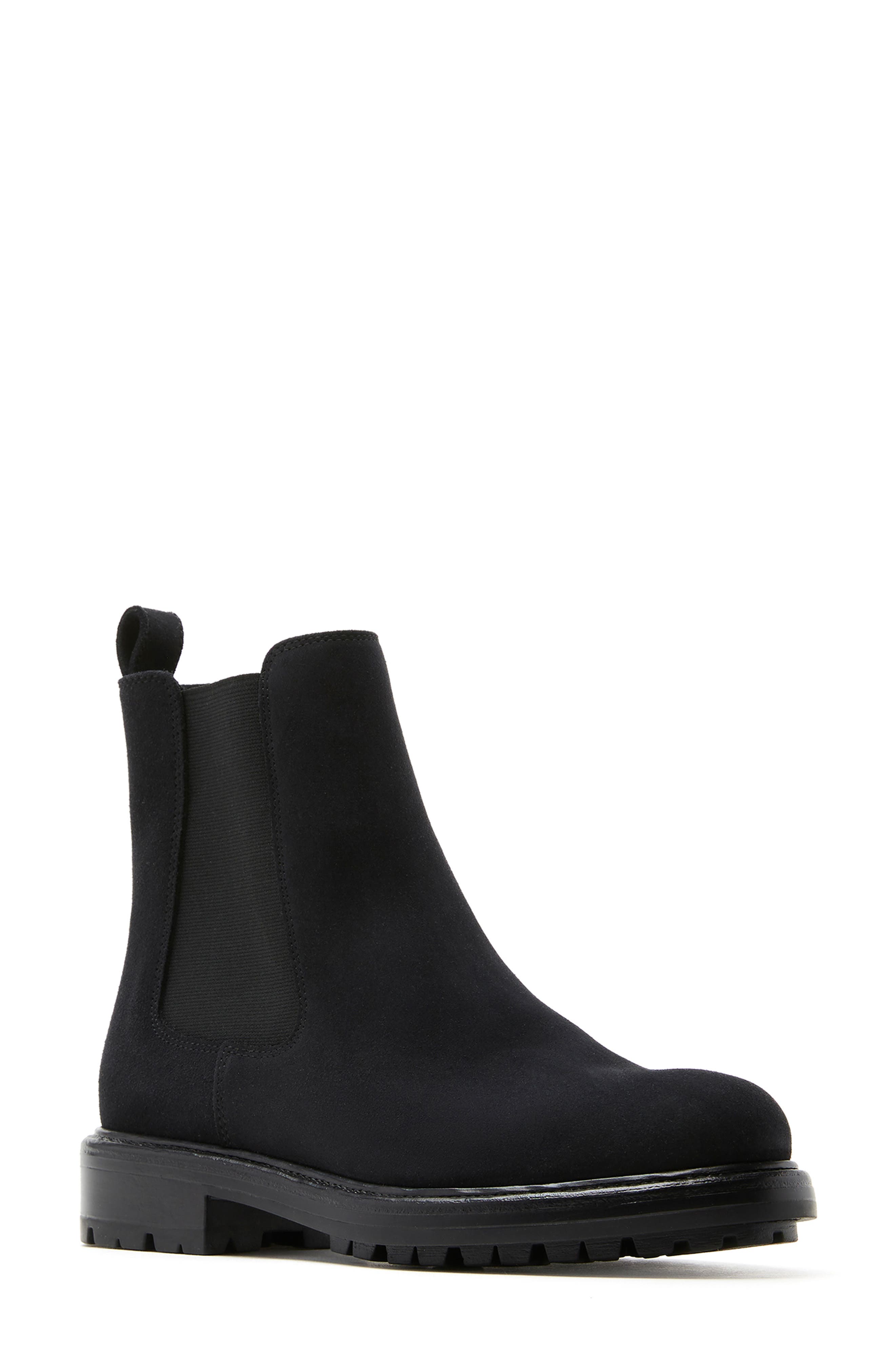 La Canadienne Wade Waterproof Chelsea Boot, Main, color, Black