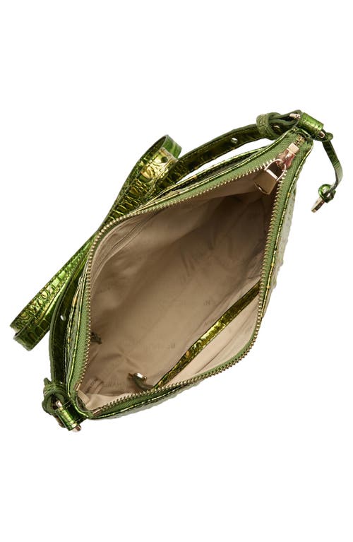 Brahmin Katie Croc Embossed Leather Crossbody Bag