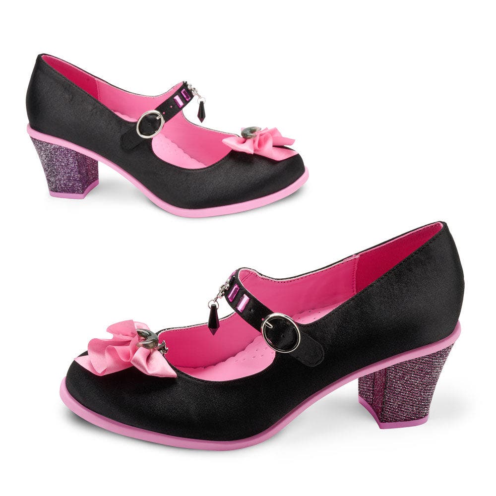 Hot Chocolate Design Dark Moon Women's Mary Jane Pumps, Alternate, color, Black Moon