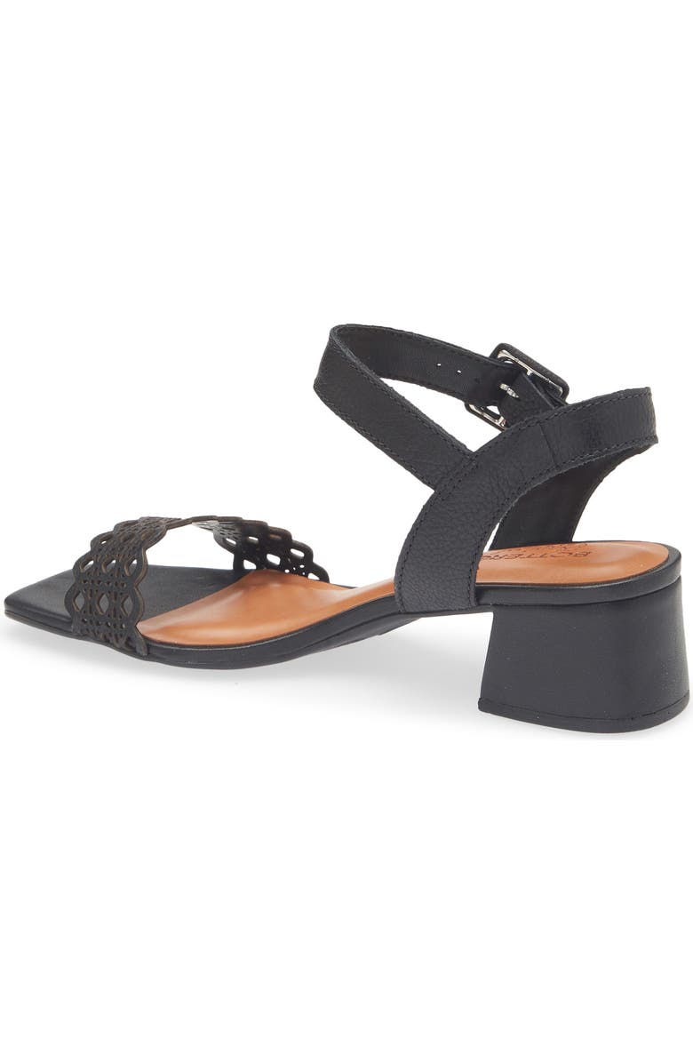 Bottero Catia Ankle Strap Sandal, Alternate, color, Preto