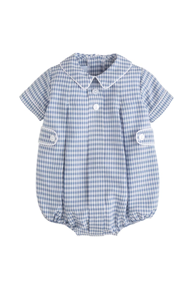 Gingham Davant Bubble, Main, color, Gray Blue Gingham
