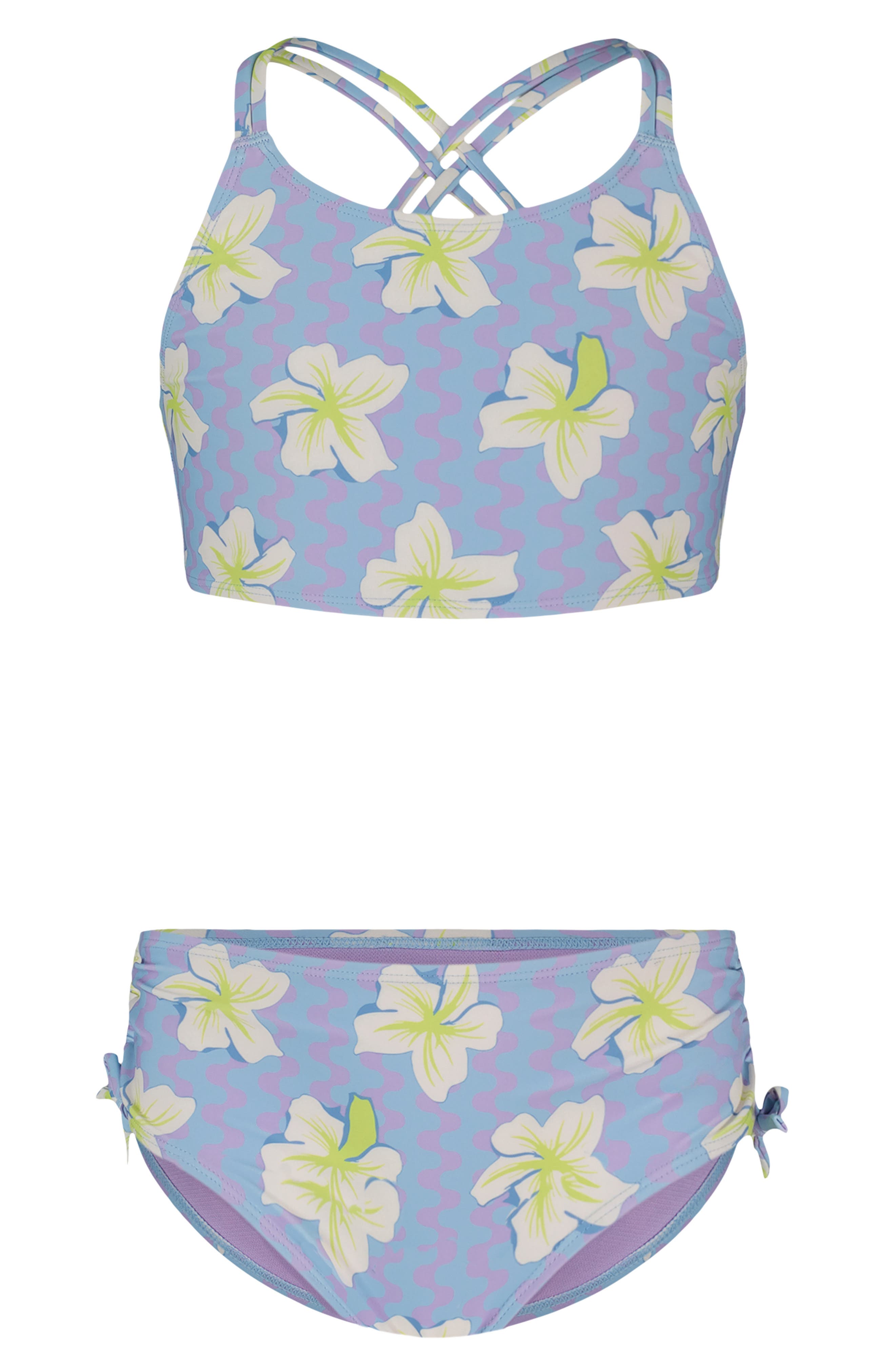 Roxy Kids' Party Waves 2-Piece Swimsuit