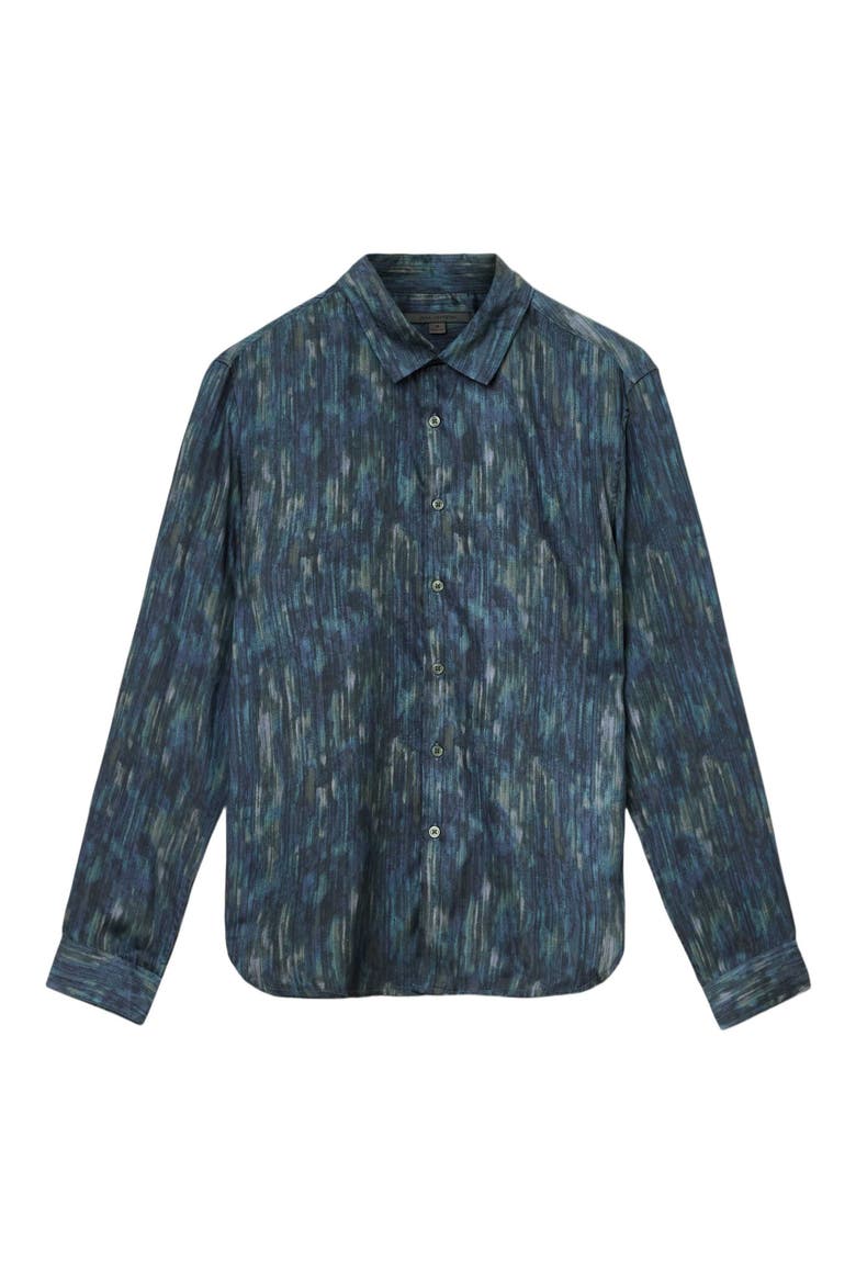 Ross Slim Fit Button-Up Shirt, Alternate, color, NAVY