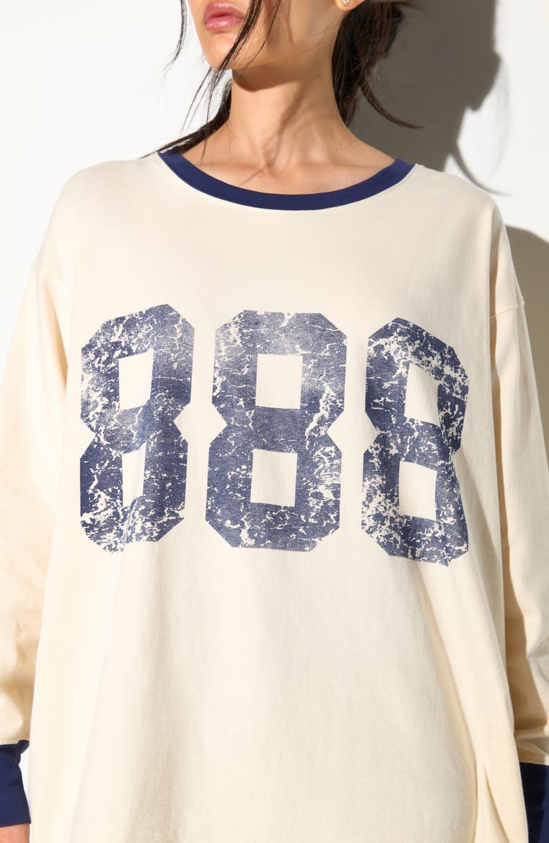 Spiritual Gangster 888 Balance Jett Relaxed Long Sleeve Graphic T-Shirt, Alternate, color, Canvas