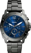 Fossil Privateer Chronograph Bracelet Watch, 45mm