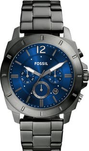 Fossil Privateer Chronograph Bracelet Watch, 45mm