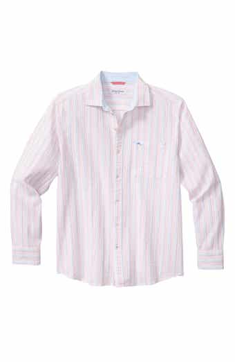 Nova Wave Viva Stripe Seersucker Button-Up Shirt