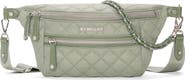 MZ Wallace Small Crosby Quilted Nylon Convertible Sling Bag