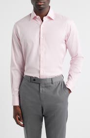 Peter Millar Campbell Perfect Pinpoint Regular Fit Button-Up Shirt