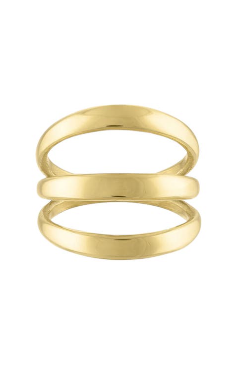 Stacked Lines Ring