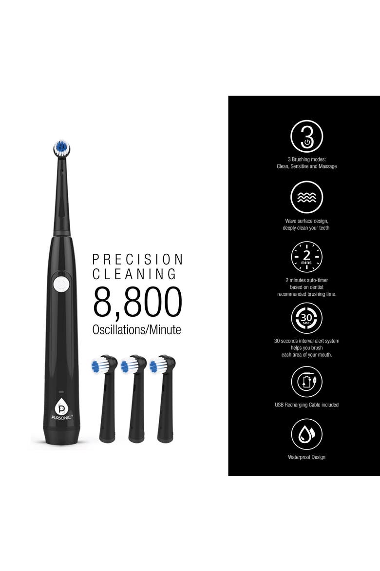 Ultimate Oral Care Collection, Alternate, color, Black
