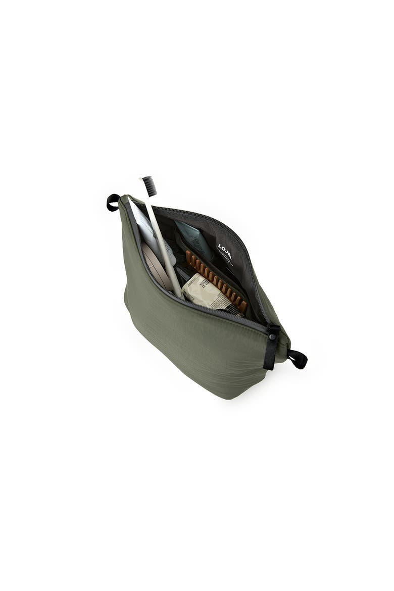 ORDO Travel Toiletry Bag with Organized Compartments, Alternate, color, Moss