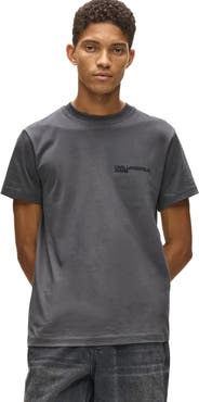 Karl Lagerfeld Jeans Men's Slim-Fit Short Sleeve T-Shirt