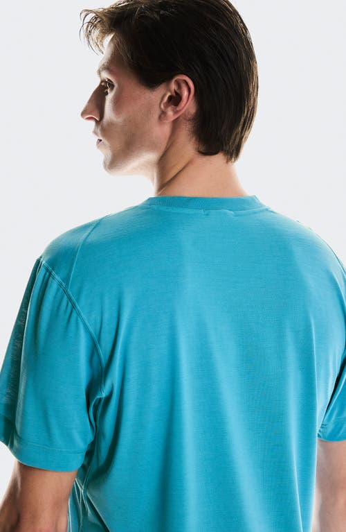 On Train-t Short Sleeve T-shirt In Blue