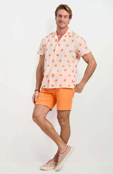Felix Camp Shirt Daisy Dots