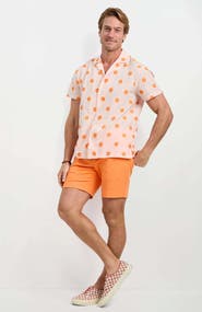 MR TURK Felix Camp Shirt Daisy Dots