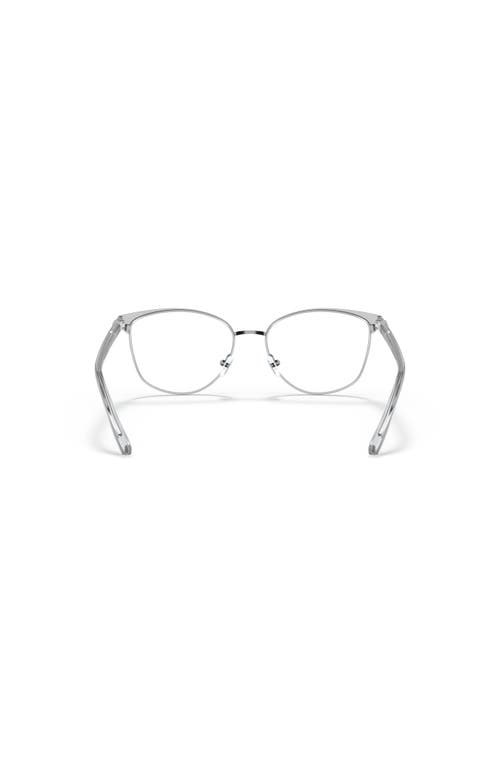 Michael Kors 54mm Cat Eye Optical Glasses In Neutral