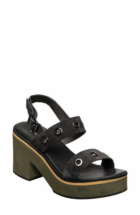 ANTELOPE Inez Grommet Platform Slingback Sandal
