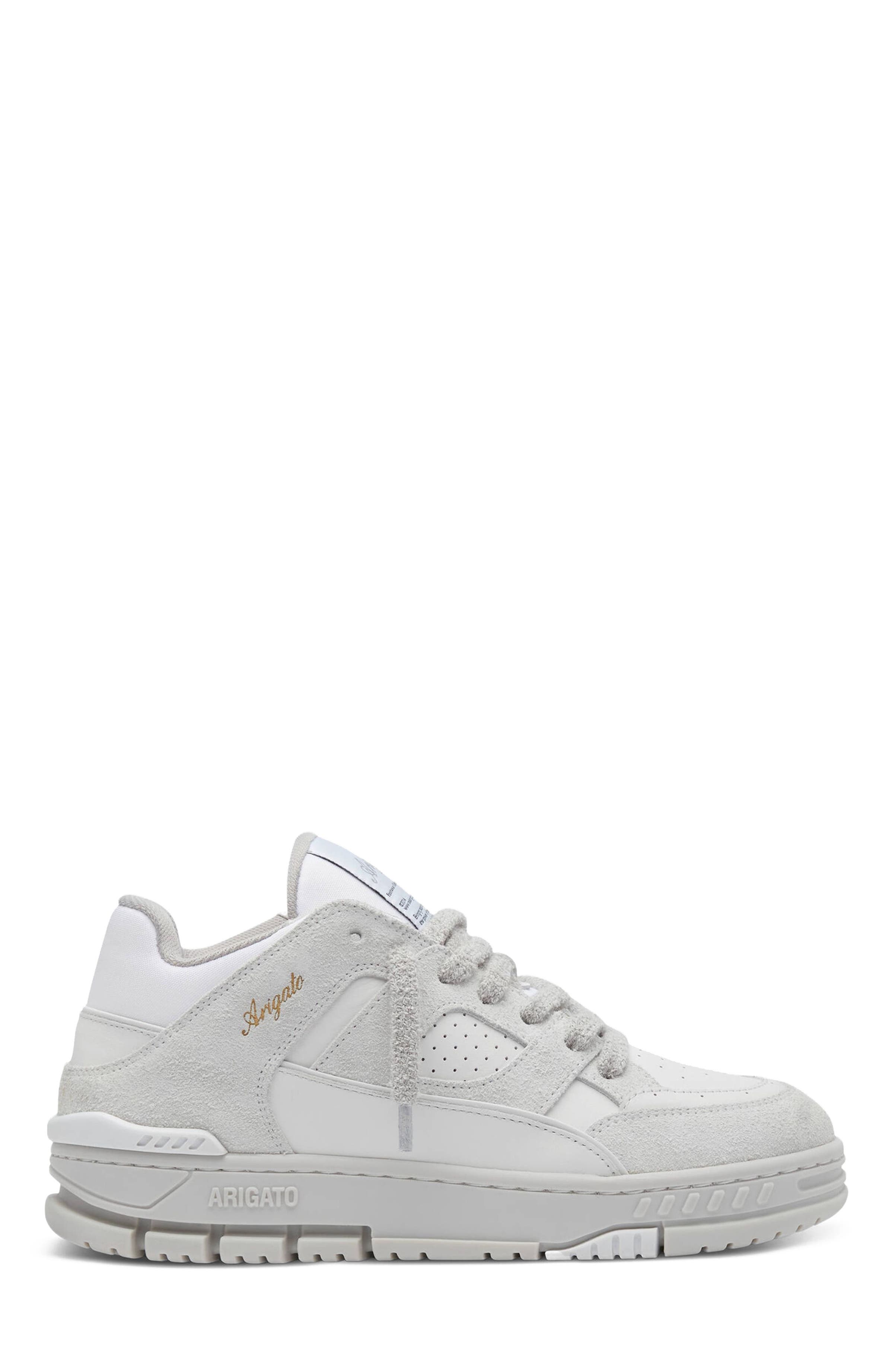 Axel Arigato Area Lo Fluffy Sneaker - Women's, Main, color, White/Off White