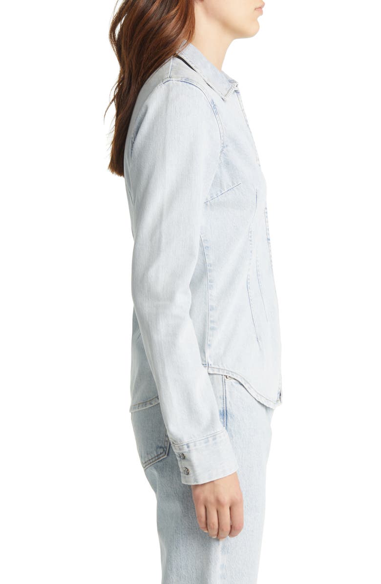 Ksubi Charmed Muse Denim Shirt, Alternate, color, 