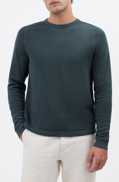 Textured Long Sleeve T-Shirt