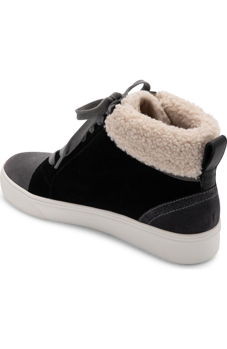Blondo Gulia Waterproof Faux Fur Mid Sneaker, Alternate, color,