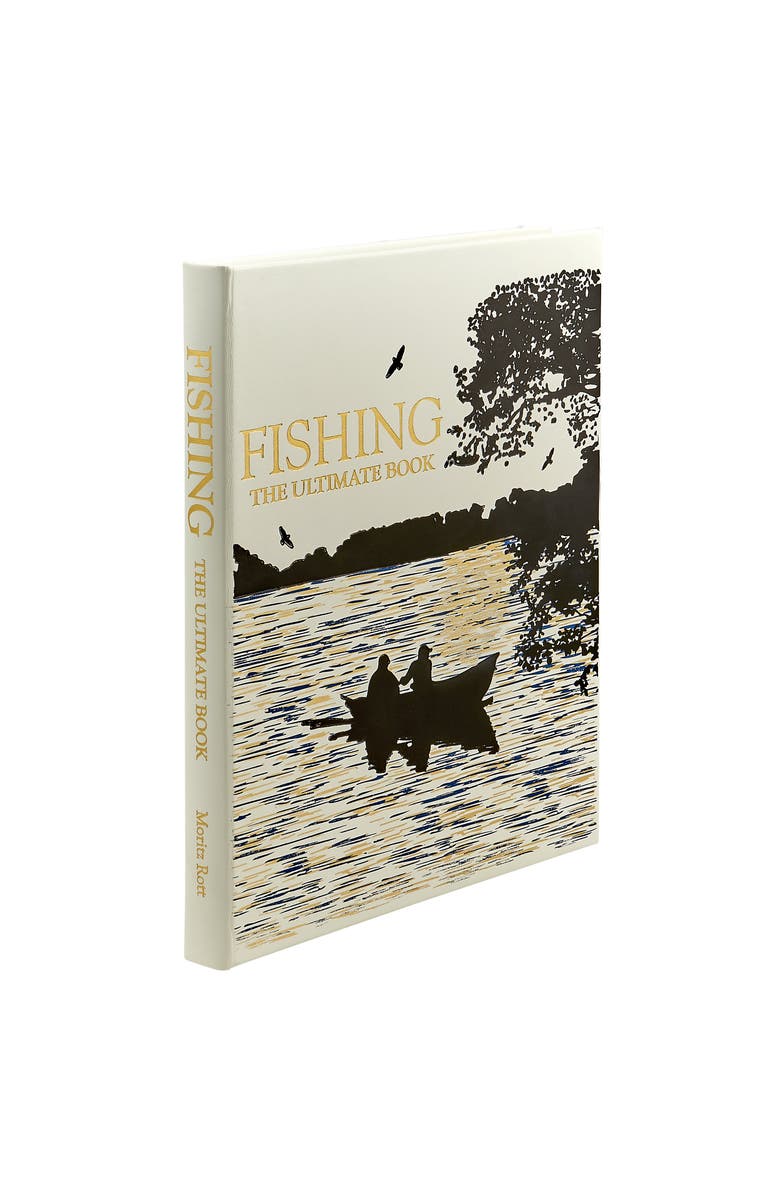Graphic Image Fishing - The Ultimate Book Leather Edition, Alternate, color, White