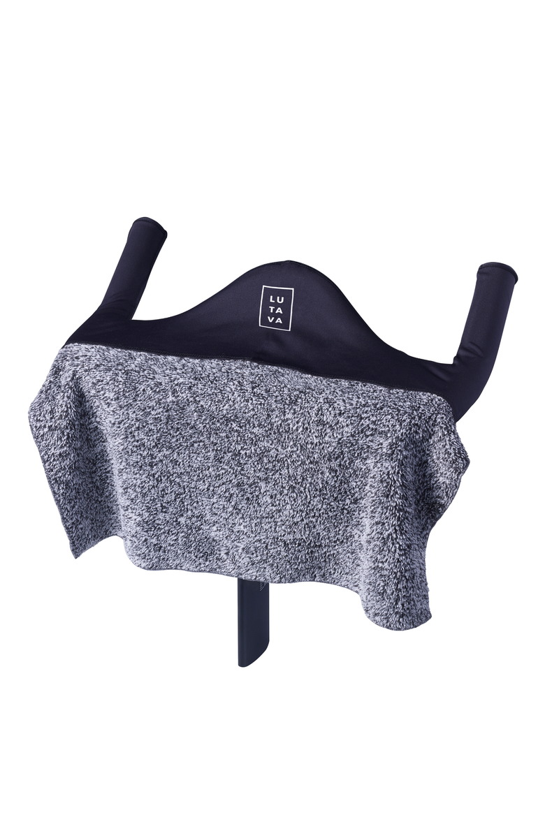 Antimicrobial Peloton Handle Cover, Main, color, Black/charcoal