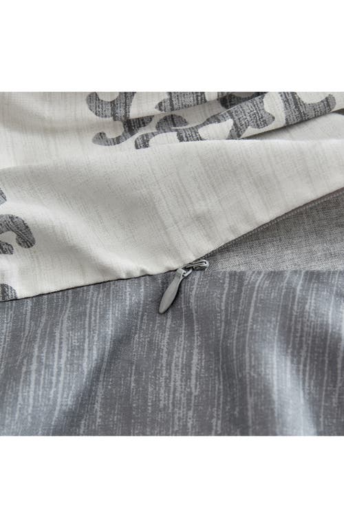 Stone Cottage Bristol Cotton Sateen Duvet & Sham Set In Gray