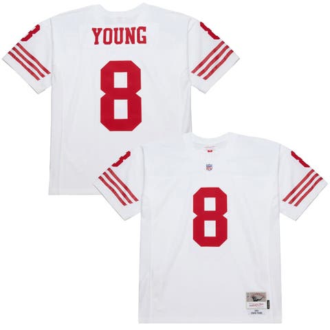 Men's Mitchell & Ness Steve Young White San Francisco 49ers 1994 Legacy Replica Jersey