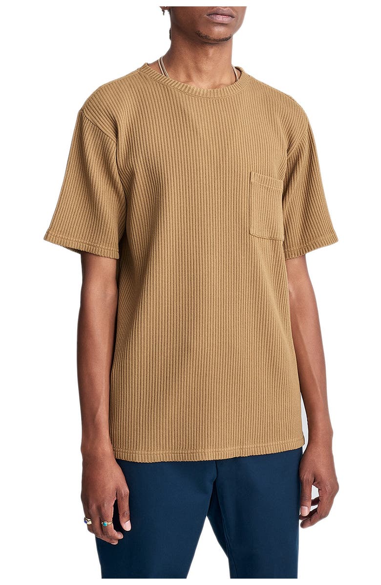 Saturdays NYC Randall Ribbed Knit Pocket T-Shirt, Alternate, color, 