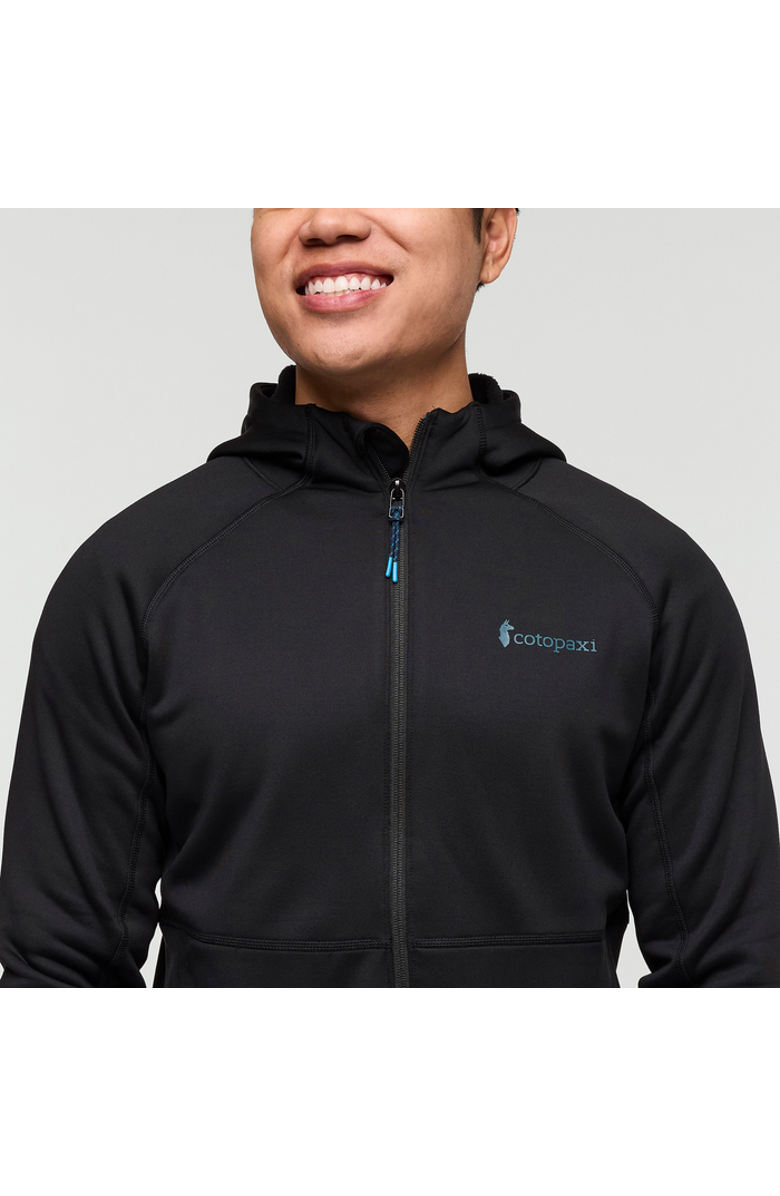 Cotopaxi Tempa Fleece Hooded Jacket - Men's, Alternate, color, Cotopaxi Black