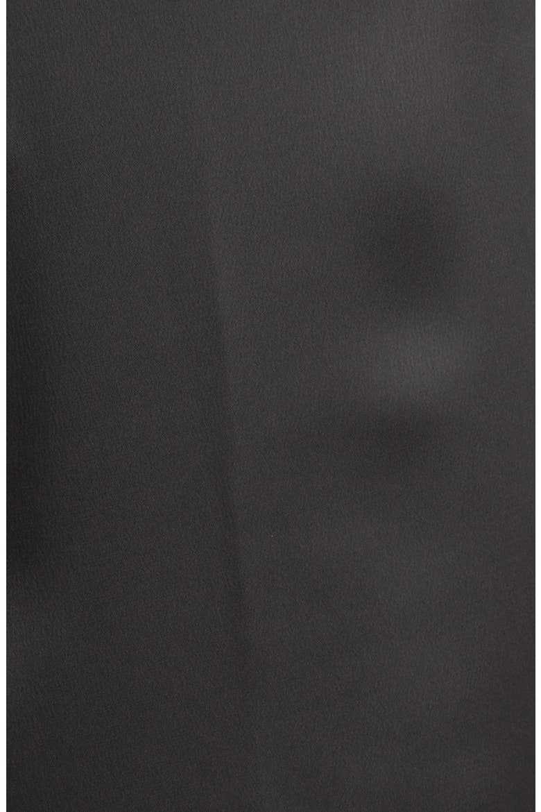 High Waist Wide Leg Satin Pants, Alternate, color, ANNE BLACK