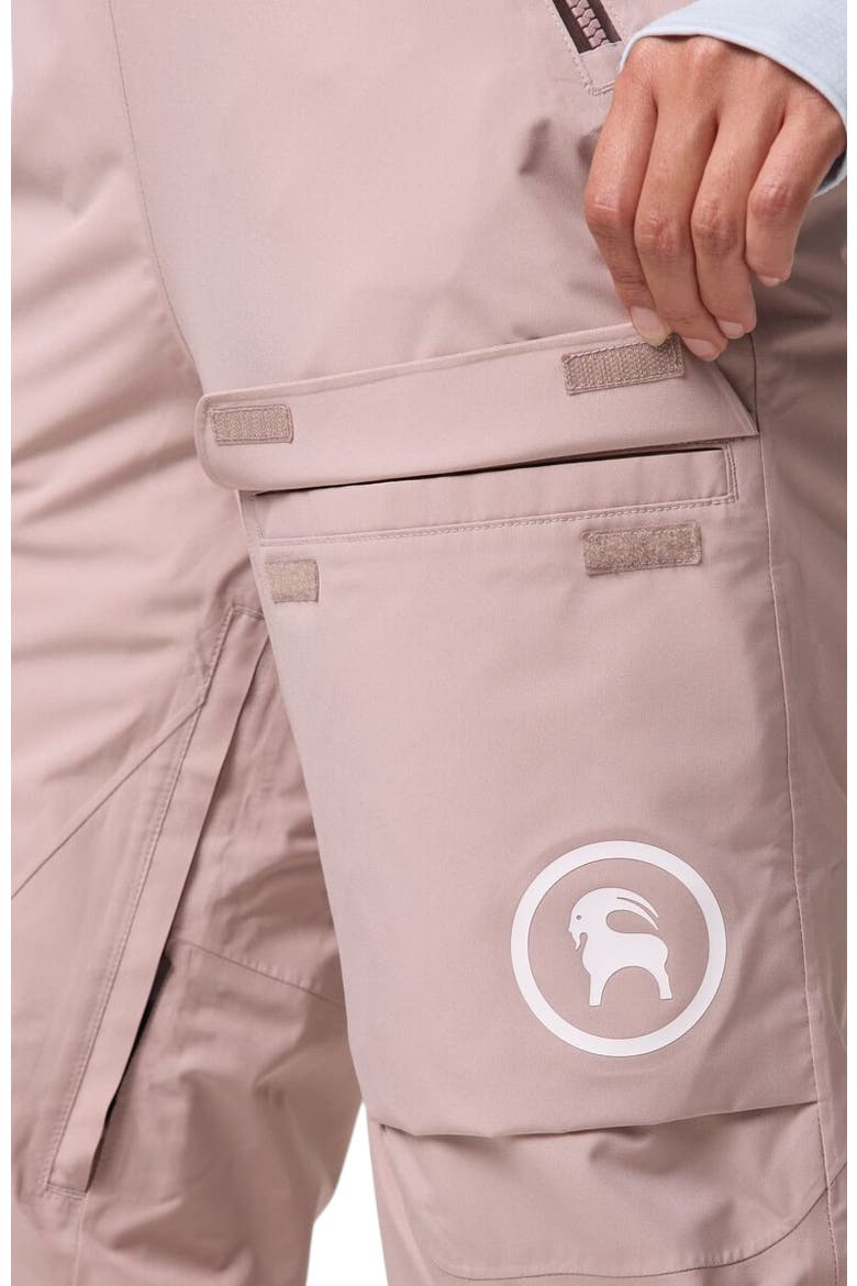 Crestcruiser Insulated Bib - Women's, Alternate, color, Bark