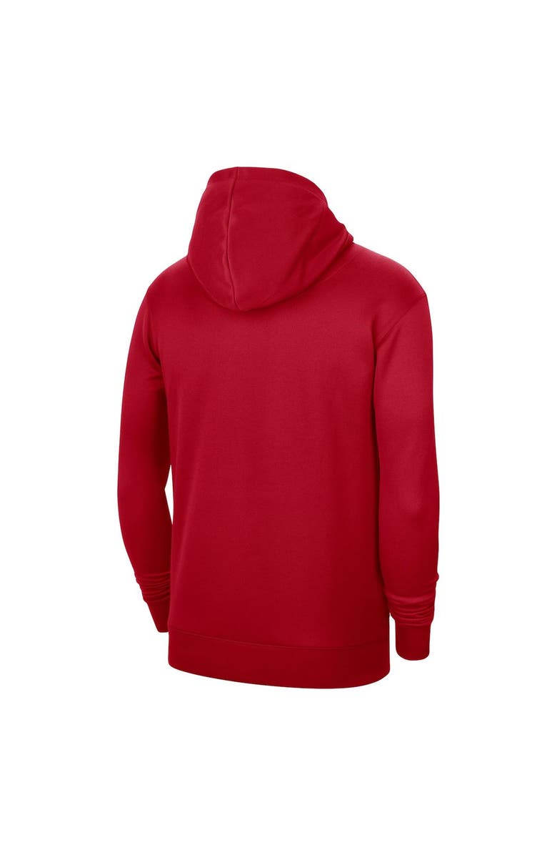 Nike Unisex Nike Red Washington Wizards 2023/24 Performance Spotlight On-Court Practice Pullover Hoodie, Alternate, color, Red