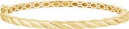 Bony Levy 14K Gold Textured Bangle Bracelet